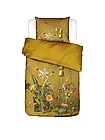 ESSENZA | Satin-Bettwäsche FABRICE 70x90cm/140x200cm Flower Ocher | 